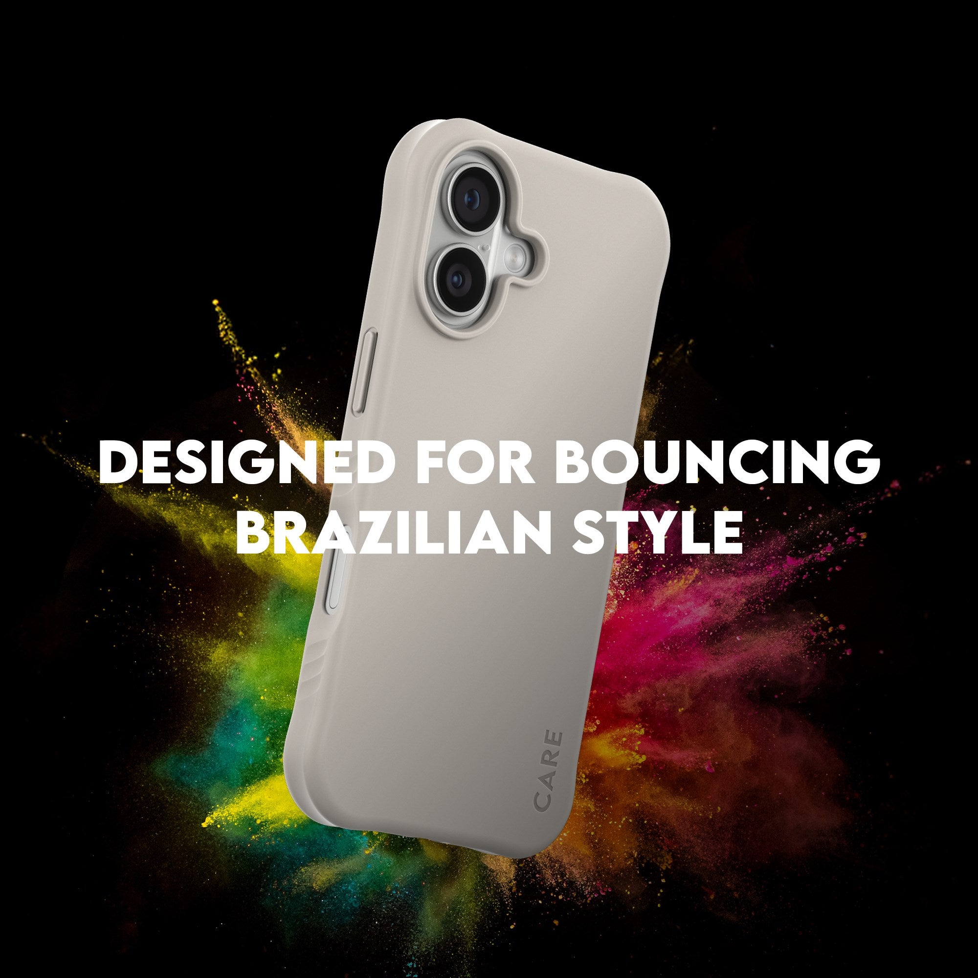 CARE by PanzerGlass® Fashionable Case Samba Vanilla w. MagSafe iPhone 17